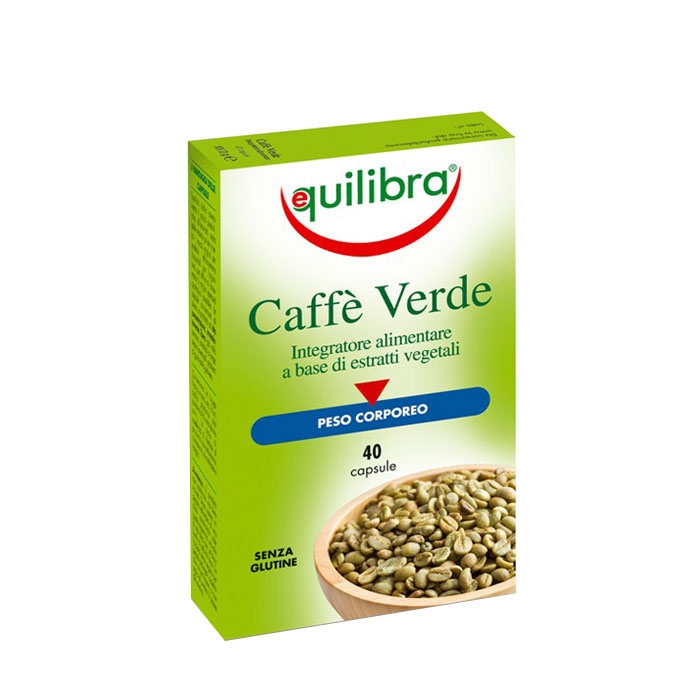 ЕКВИЛИБРА ЗЕЛЕНО КАФЕ капсули 40 броя / EQUILIBRA CAFFE VERDE