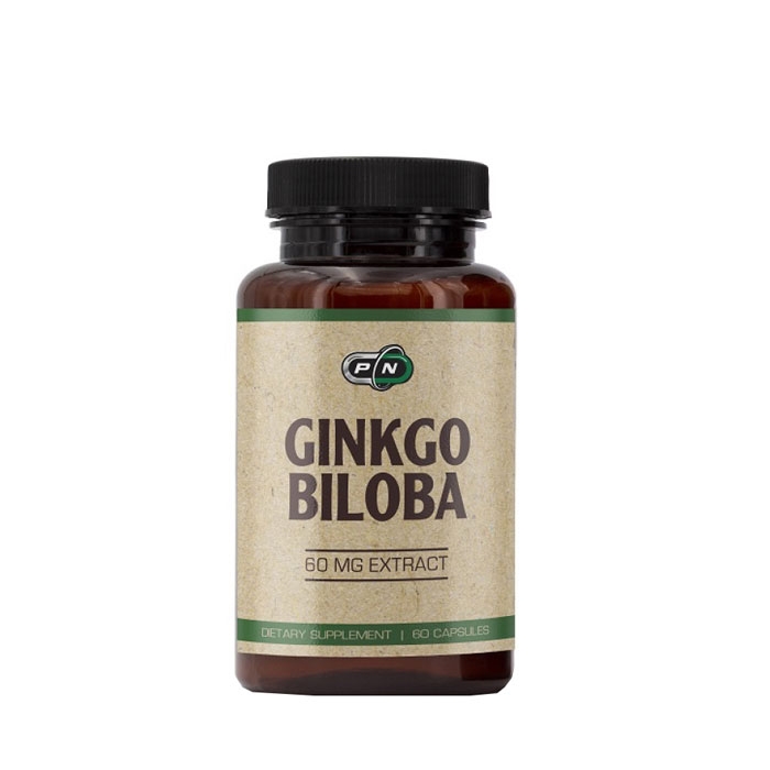 ПЮР НУТРИШЪН ГИНКО БИЛОБА капсули 60 броя / PURE NUTRITION GINKO BILOBA