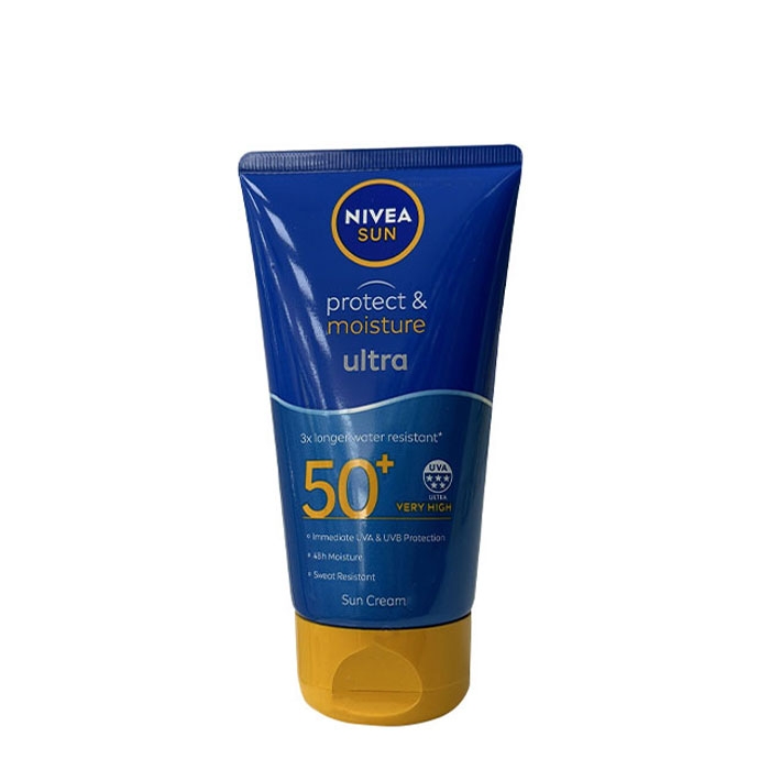 НИВЕА SUN PROTECT &amp; MOISTURE ULTRA СЛЪНЦЕЗАЩИТЕН ЛОСИОН SPF 50+ 150 мл. / NIVEA SUN PROTECT &amp; MOISTURE ULTRA SUNSCREEN LOTION SPF 50+