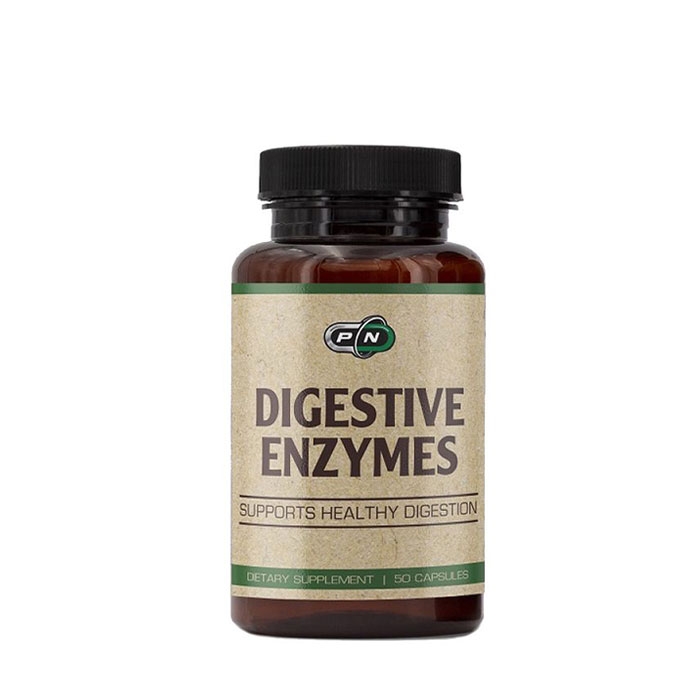 ПЮР НУТРИШЪН ХРАНОСМИЛАТЕНИ ЕНЗИМИ капсули 50 броя / PURE NUTRITION DIGESTIVES ENZYMES