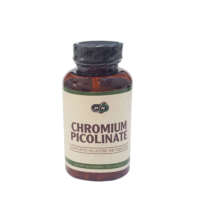ПЮР НУТРИШЪН ХРОМ ПИКОЛИНАТ капсули 200 мкг 100 броя / PURE NUTRITION CHROMIUM PICOLINATE