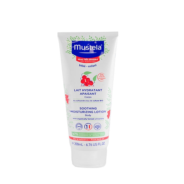 МУСТЕЛА SENSITIVE ЛОСИОН ЗА ТЯЛО 200 мл. / MUSTELA SOOTHING MOISTURIZING BODY LOTION