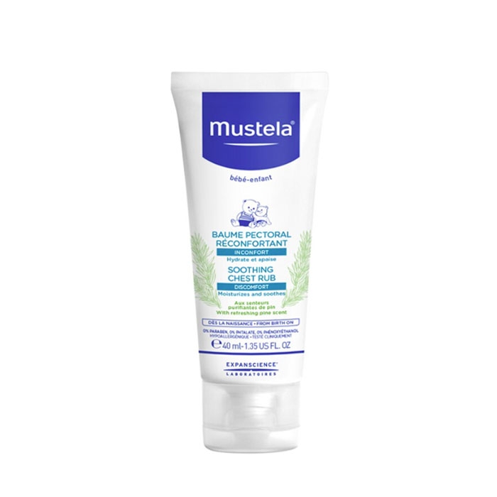МУСТЕЛА БЕБЕ УСПОКОЯВАЩ ПЕКТОРАЛЕН БАЛСАМ 40 мл. / MUSTELA SOOTHING COMFORT BALM