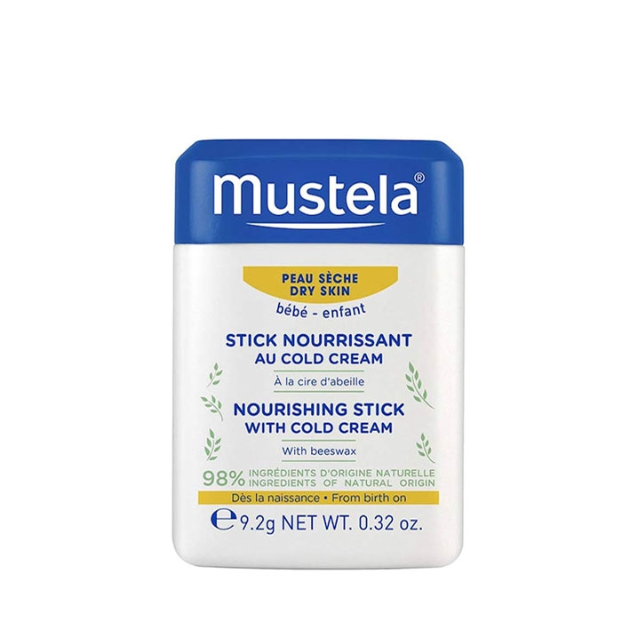 МУСТЕЛА ХИДРА СТИК С КОЛД КРЕМ 9,2 гр. / MUSTELA NOURISHING STICK WITH COLD CREAM