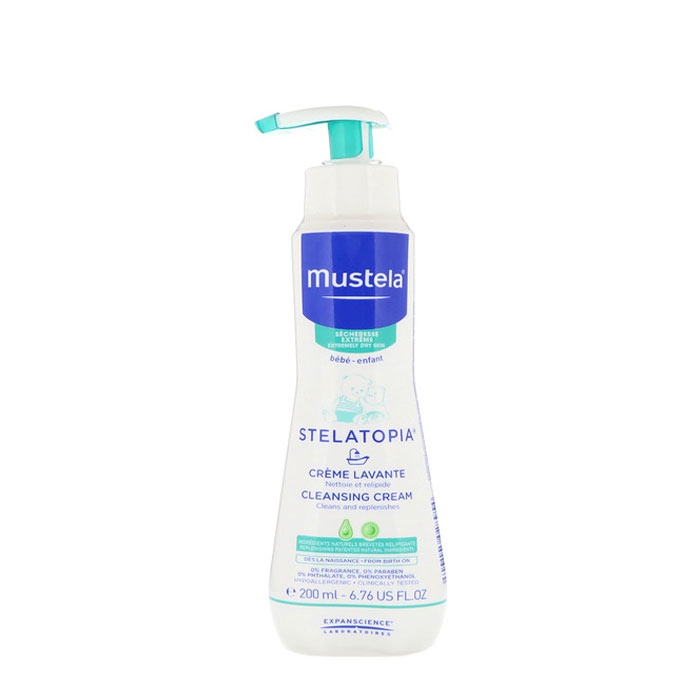 МУСТЕЛА STELATORIA CLEAN CREAM ПОЧИСТВАЩ КРЕМ 200 мл. / MUSTELA STELATOPIA CLEANSING CREАM