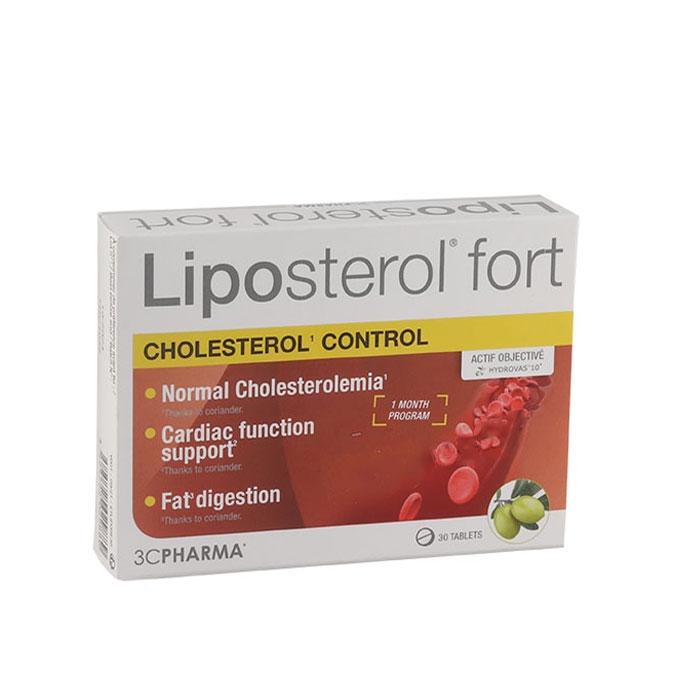 ЛИПОСТЕРОЛ ФОРТЕ таблетки 30 броя / CHENES 3 LIPOSTEROL FORT