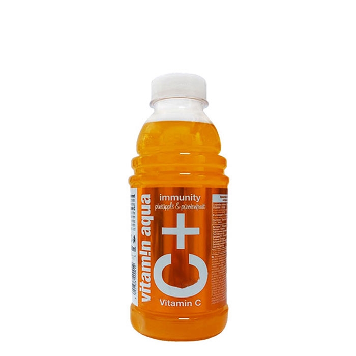 ВИТАМИНОВА ВОДА C+ АНАНАС И МАРАКУЯ 600 мл / VITAM!N AQUA WATER C+ PINEAPPLE AND PASSIONFRUIT