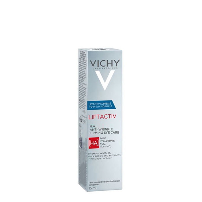 ВИШИ LIFTACTIV SUPREME H.A. ОКОЛООЧЕН КРЕМ ПРОТИВ БРЪЧКИ 15 мл. / VICHY LIFTACTIV SUPREME H.A. ANTI WRINKLE FIRMING EYE CARE