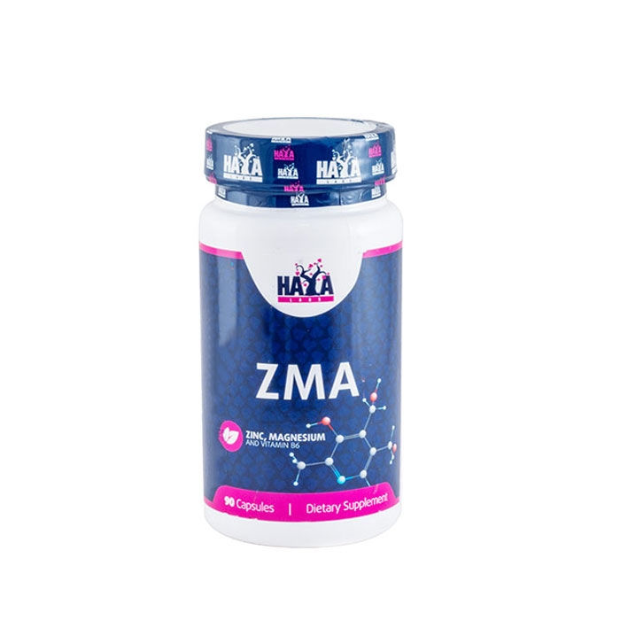ХАЯ ЛАБС ЦИНК + МАГНЕЗИЙ + B6 капсули 90 броя / HAYA LABS ZINC + MAGNESIUM + B6