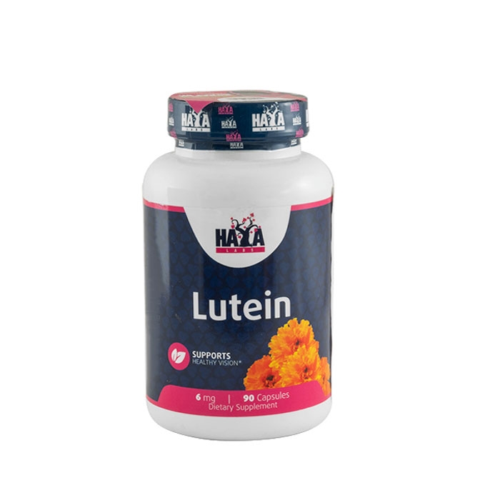 ХАЯ ЛАБС ЛУТЕИН капсули 6 мг. 90 броя / HAYA LABS LUTEIN