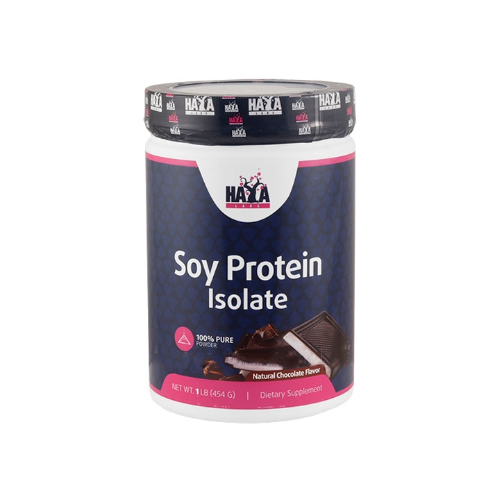 ХАЯ ЛАБС 100% СОЕВ ПРОТЕИН ИЗОЛАТ 454 гр. / HAYA LABS 100% SOY PROTEIN ISOLATE