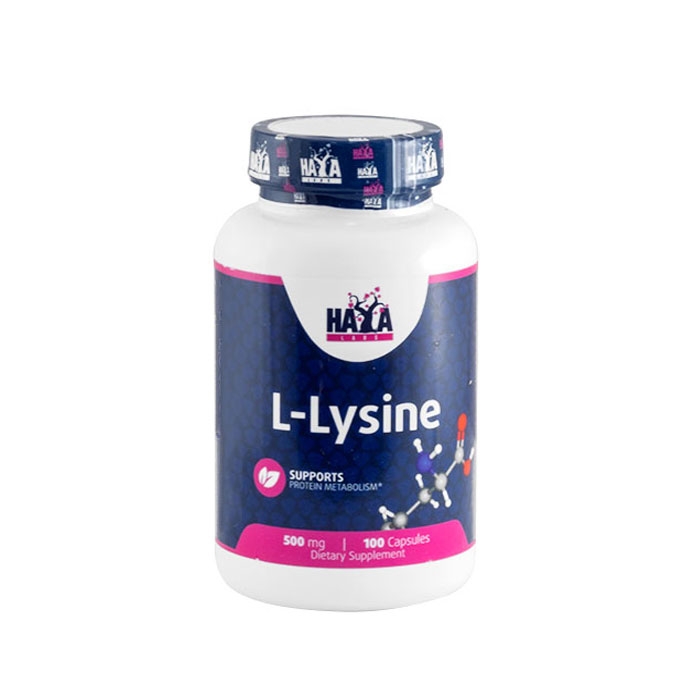 ХАЯ ЛАБС L - ЛИЗИН капсули 500 мг. 100 броя / HAYA LABS L - LYSINE