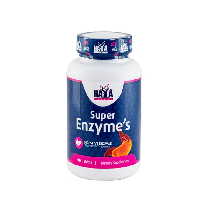ХАЯ ЛАБС СУПЕР ЕНЗИМ КОМПЛЕКС таблетки 90 броя / HAYA LABS SUPER ENZYME COMPLEX