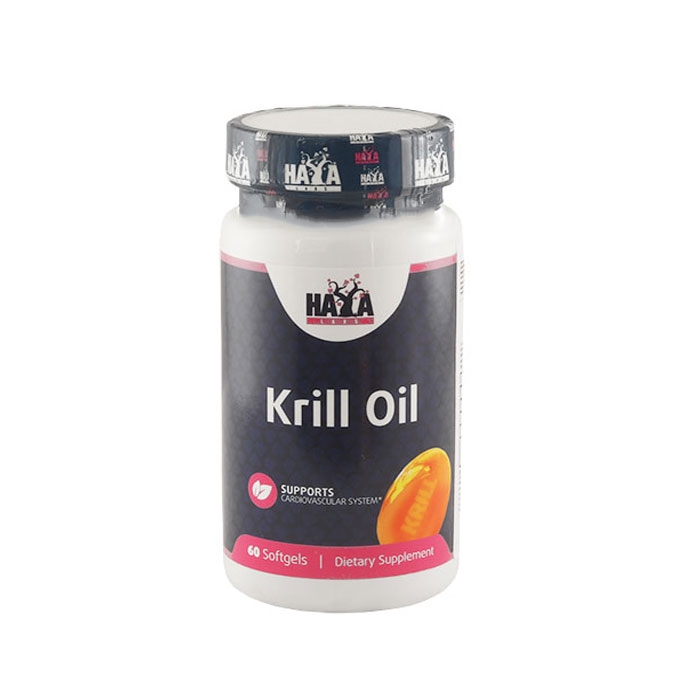 ХАЯ ЛАБС КРИЛ ОЙЛ капсули 500 мг 60 броя / HAYA LABS KRILL OIL