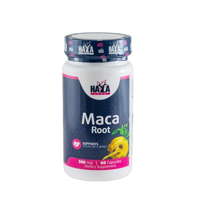 ХАЯ ЛАБС МАКА капсули 500 мг. 60 броя / HAYA LABS MACA
