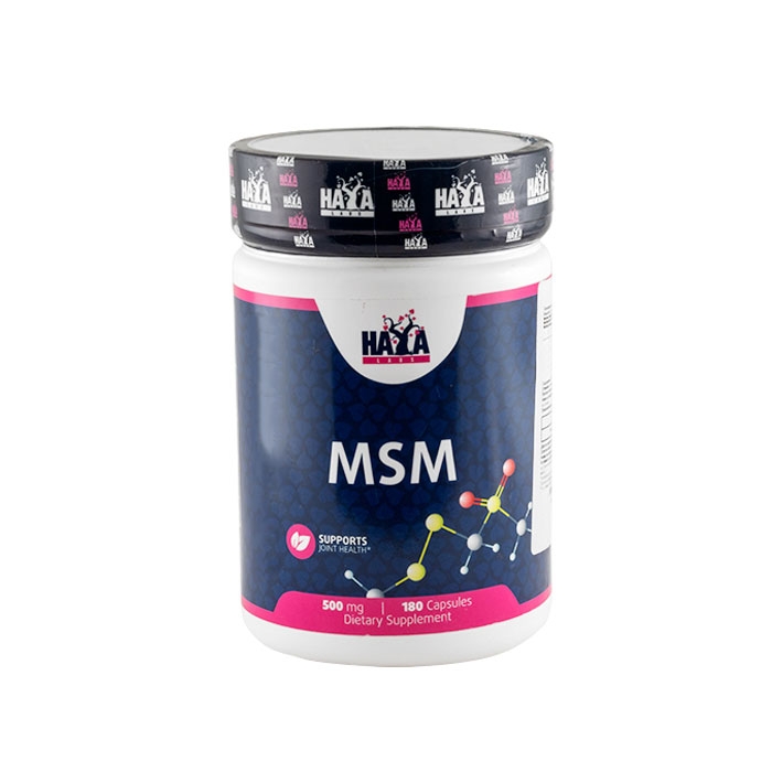 ХАЯ ЛАБС МСМ капсули 500 мг. 180 броя / HAYA LABS MSM