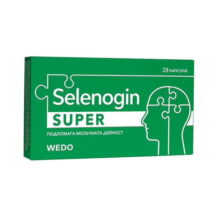 СЕЛЕНОГИН СУПЕР капсули 28 броя / WEDO SELENOGIN SUPER