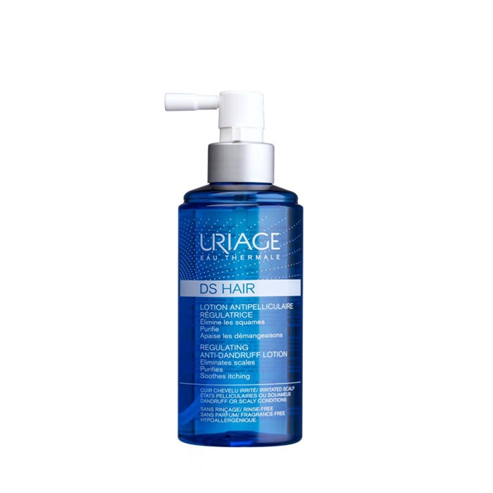 УРИАЖ DS HAIR ЛОСИОН С РЕГУЛИРАЩО И УСПОКОЯВАЩО ДЕЙСТВИЕ 100 мл. / LABORATORIES URIAGE DS HAIR REGULATING ANTI-DANDRUFF LOTION