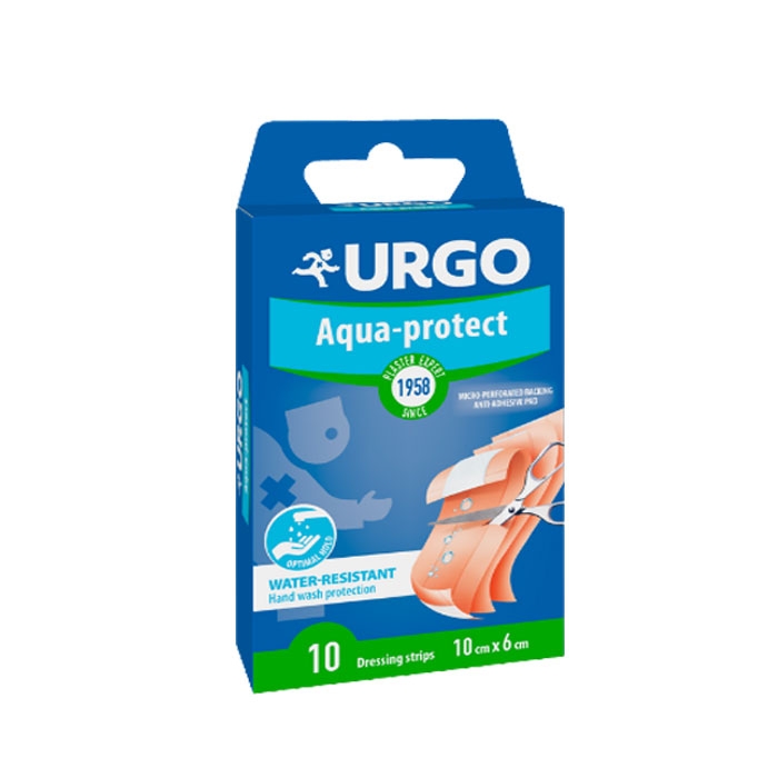 УРГО МИЕЩ СЕ лента 10 см. х 6 см. 10 броя / URGO WASHABLE