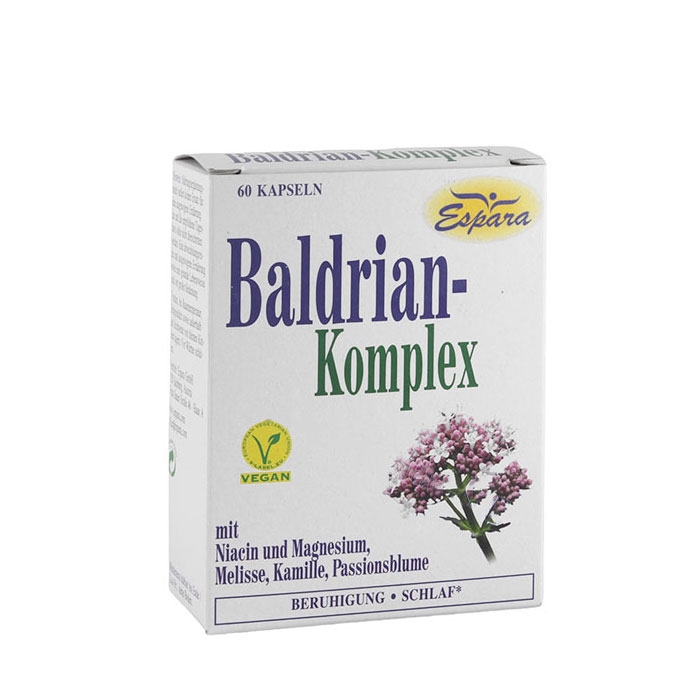 ВАЛЕРИАНА + МАТОЧИНА капсули 60 броя / ESPARA VALERIANA + LEMON BALM