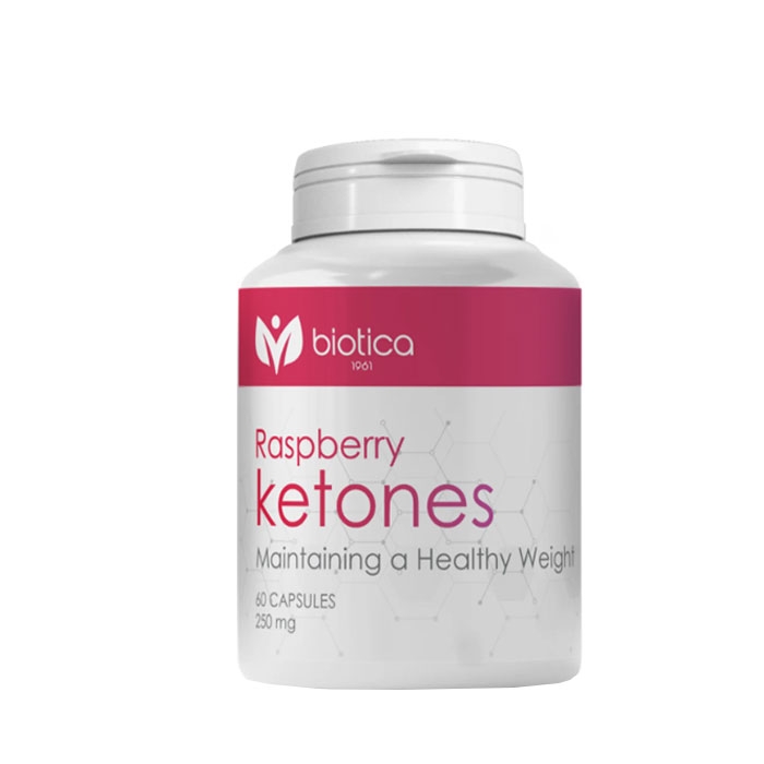 МАЛИНОВИ КЕТОНИ капсули 60 броя / BIOTICA RASPBERRY KETONES