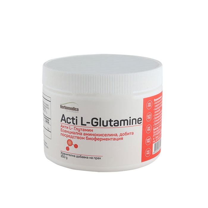 АКТИ L-ГЛУТАМИН 300 гр. / HERBAMEDICA ACTI L-GLUTAMINE