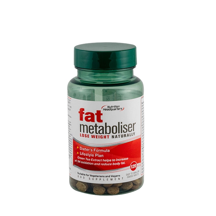 МЕТАБОЛИЗАТОР НА МАЗНИНИ таблетки 120 броя / HOLLAND BARRETT FAT METABOLISER