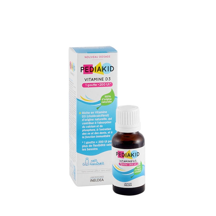 ПЕДИАКИД ВИТАМИН D3 капки 20 мл. / INELDEA PEDIAKID VITAMIN D3