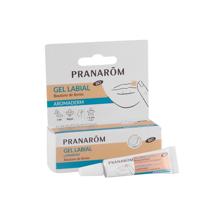 ПРАНАРОМ АРОМАДЕРМ ЛАБИАРОМ ГЕЛ ПРИ ХЕРПЕС 5 г / PRANAROM AROMADERM LABIAROM LABIAL GEL