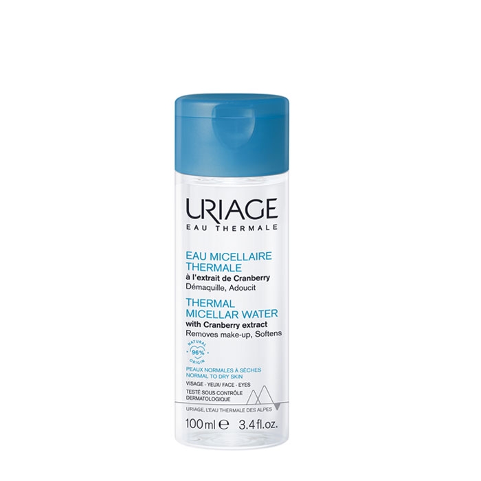 УРИАЖ МИЦЕЛАРНА ВОДА ЗА НОРМАЛНА КЪМ СУХА КОЖА 100 мл. / URIAGE MICELLAR WATER FOR NORMAL TO DRY SKIN