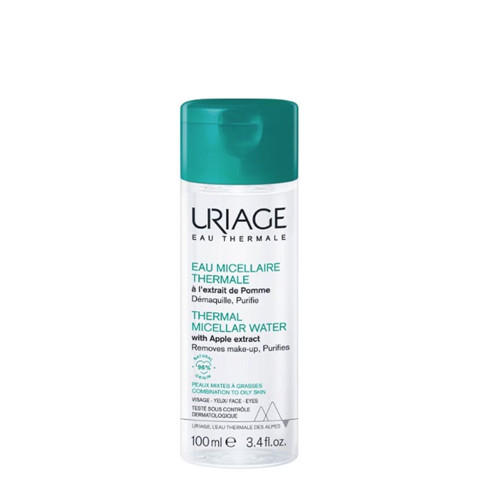 УРИАЖ МИЦЕЛАРНА ВОДА ЗА КОМБИНИРАНА КЪМ МАЗНА КОЖА 100 мл. / URIAGE MICELLAR WATER FOR COMBINATION AND OILY SKIN