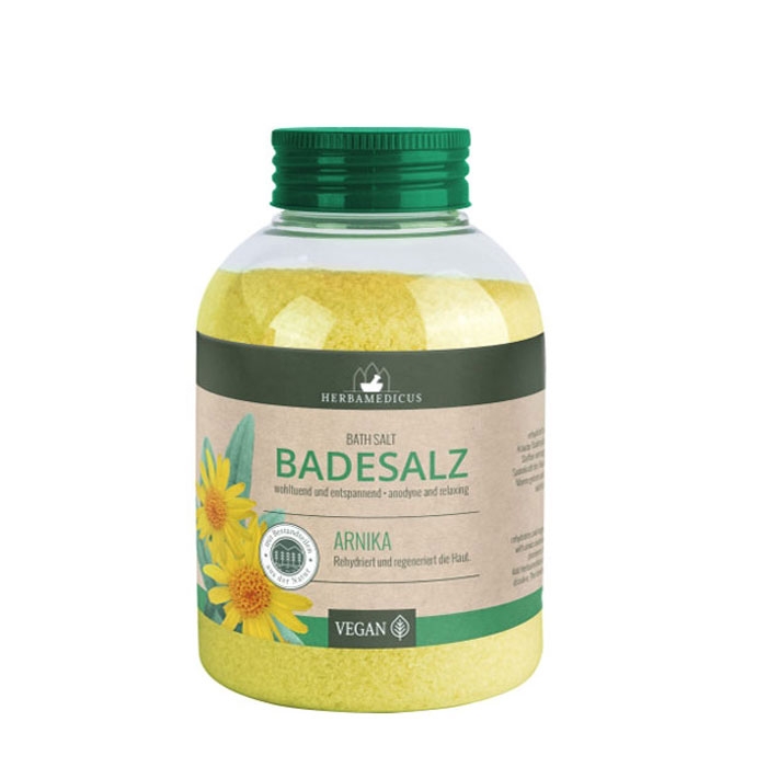 ХЕРБАМЕДИКУС СОЛИ ЗА ВАНА С АРНИКА 575 гр. / HERBAMEDICUS BATH SALTS WITH ARNICA