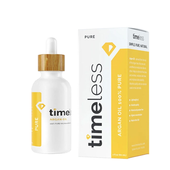 ТАЙМЛЕС СКИН КЕЪР МУЛТИФУНКЦИОНАЛНО АРГАНОВО МАСЛО 30 мл. / TIMELESS SKIN CARE ARGAN OIL 100% PURE