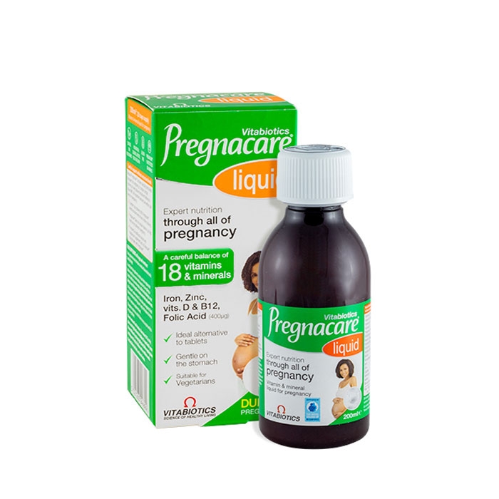 ВИТАБИОТИКС ПРЕГНАКЕЪР сироп 200 мл. / VITABIOTICS PREGNACARE LIQUID
