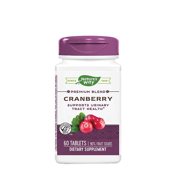 ЧЕРВЕНА БОРОВИНКА таблетки 430 мг 60 броя / NATURE&#039;S WAY CRANBERRY