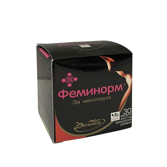 ФЕМИНОРМ капсули 30 броя / BOROLA FEMINORM