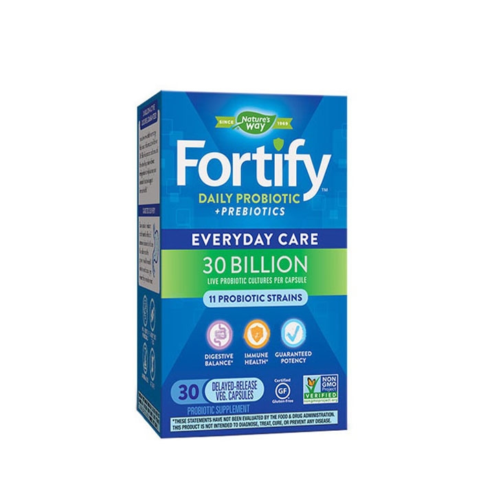 ФОРТИФАЙ ДЕЙЛИ капсули 30 млрд. 30 броя / NATURE&#039;S WAY FORTIFY DAILY PRIMADOPHILUS PROBIOTIC 30 BILLION