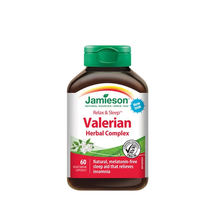 ДЖЕЙМИСЪН ВАЛЕРИАНА РАСТИТЕЛЕН КОМПЛЕКС желирани дражета 60 броя / JAMIESON LABORATOIRE VALERIAN HERBAL COMPLEX