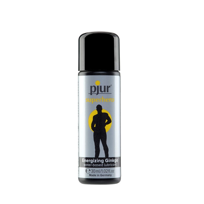 ЕНЕРГИЗИРАЩ ЛУБРИКАНТ ПЮР SUPERHERO 30 мл / PJUR SUPERHERO WATERBASED LUBRICANT