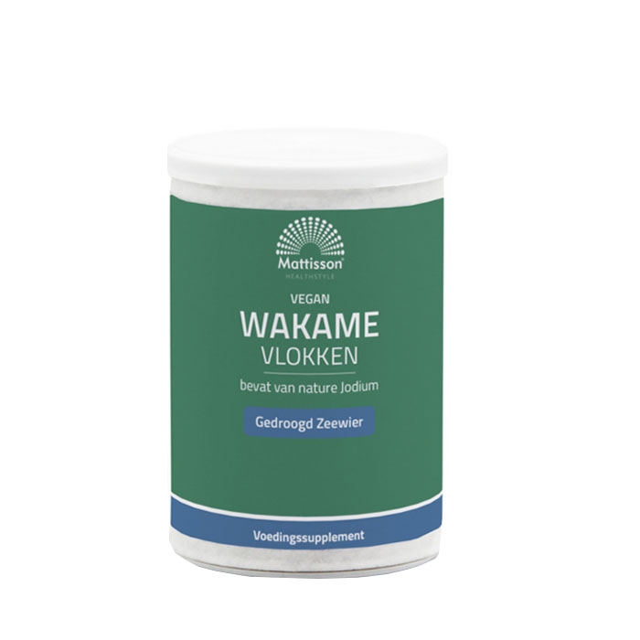 МАТИСЪН СУШЕНИ ВОДОРАСЛИ УАКАМЕ прах 50 г / MATTISSON HEALTHSTYLE DRIED WAKAME SEAWEED