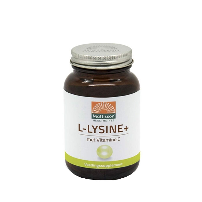 МАТИСЪН L-ЛИЗИН + ВИТАМИН C капсули 90 броя / MATTISSON L-LISINE + VITAMIN C