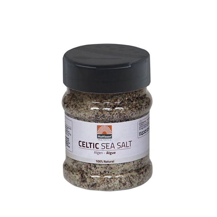 МАТИСЪН КЕЛТСКА МОРСКА СОЛ С ВОДОРАСЛИ 200 г / MATTISSON HEALTHSTYLE CELTIC SEA SALT ALGUE