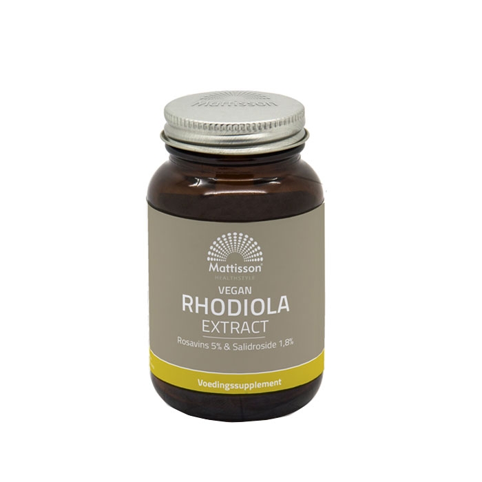 МАТИСЪН РОДИОЛА (ЗЛАТЕН КОРЕН) капсули 60 броя / MATTISSON HEALTHSTYLE RHODIOLA EXTRACT
