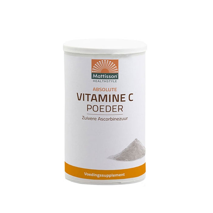 МАТИСЪН ВИТАМИН C (АСКОРБИНОВА КИСЕЛИНА) прах 350 г / MATTISSON HEALTHSTYLE VITAMIN C (ASCORBIC ACID)