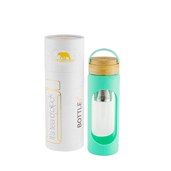 БУТИЛКА С ИНФУЗЕР ГРИЙН БЕЪР 500 мл. / THE GREEN BEAR BOTTLE WITH INFUSER
