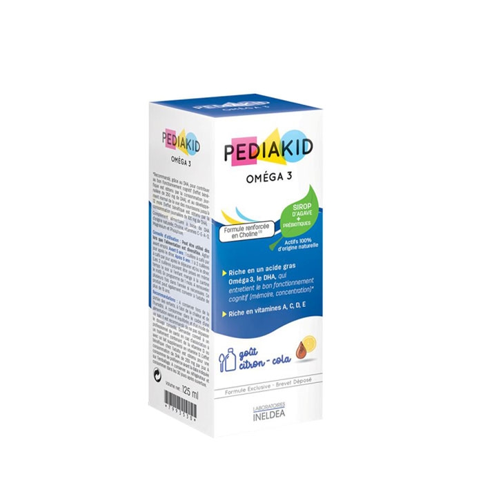 ПЕДИАКИД ОМЕГА 3 сироп 125 мл. / INELDEA PEDIAKID OMEGA 3