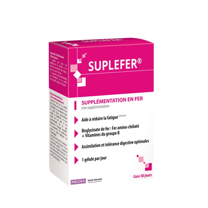 СУПЛЕФЕР капсули 30 броя / INELDEA SUPLEFER