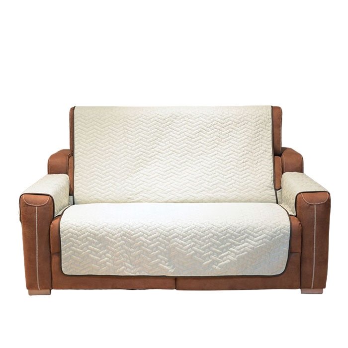 ПРОТЕКТОР ЗА ДИВАН КАФЯВО - БЕЖОВО STARLYF / TELESTAR STARLYF SOFA TWO SEATS BROWN