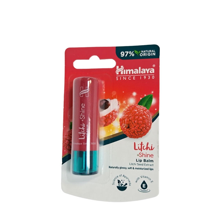 ХИМАЛАЯ БАЛСАМ ЗА УСТНИ С ЛИЧИ 4.5 г / HIMALAYA DRUG LITCHI SHINE LIP BALM