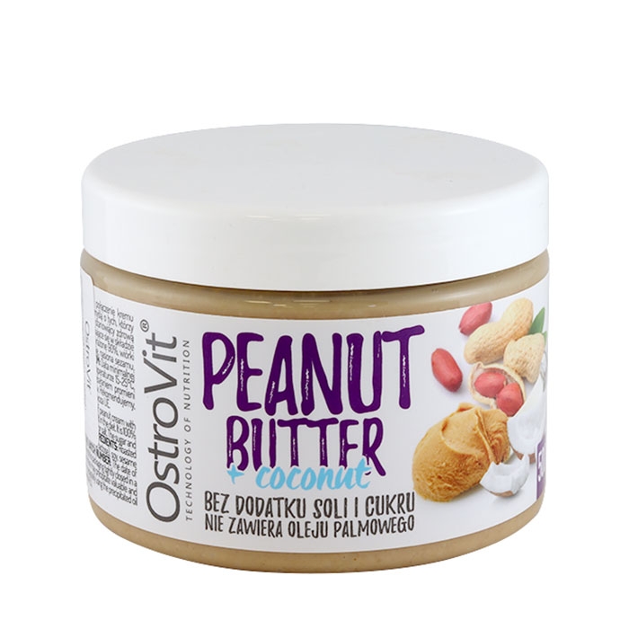 ОСТРОВИТ ФЪСТЪЧЕНО МАСЛО + КОКОС 500 гр. / OSTROVIT PEANUT + COCONUT BUTTER